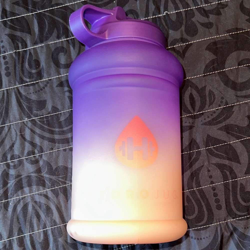 HydroJug Gradient Purple and Peach Water Bottle